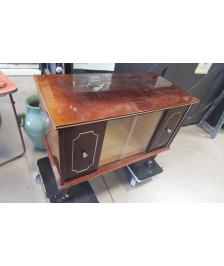 MEUBLE VINTAGE PORTES COULISSANTES 