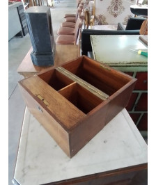 COFFRET BOIS FIN XIXE