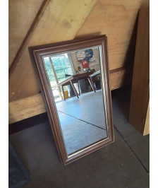 MIROIR RECTANGULAIRE BOIS MOULURÉ 