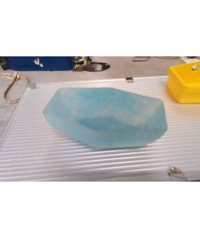 COUPELLE VERRE BLEUE