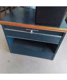 CHEVET BLEU 1T