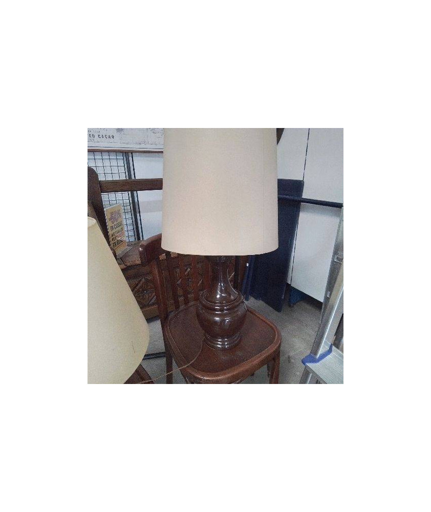 LAMPE MARRON
