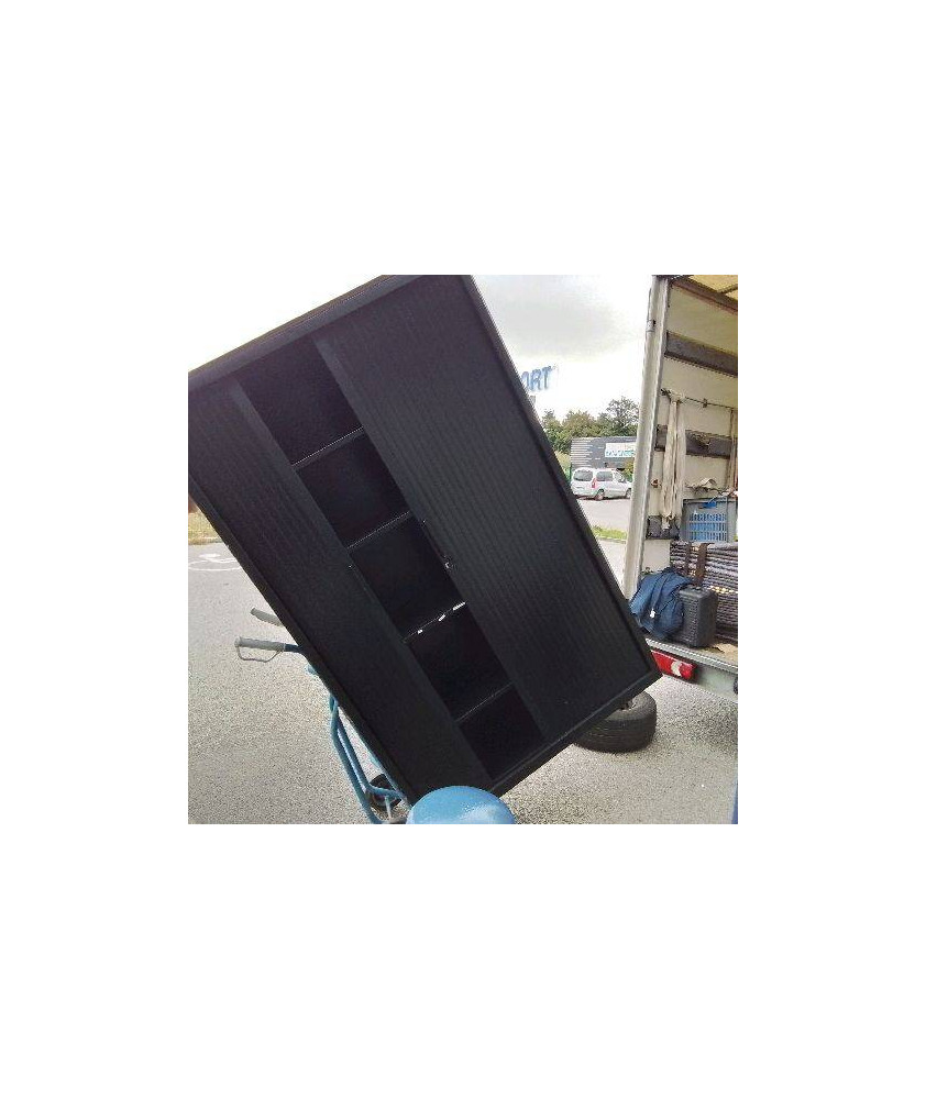 ARMOIRE DE BUREAU 2 RIDEAUX