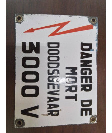 PLAQUE EMAILLEE 