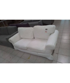 CANAPE TISSU BLANC DEHOUSSABLE