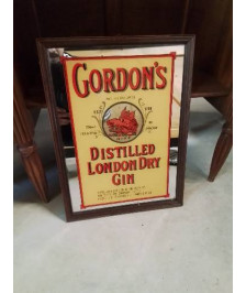 MIROIR PUBLICITAIRE GORDON\'S GIN
