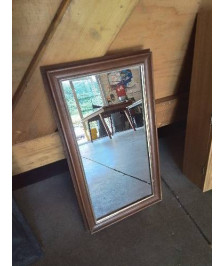 MIROIR RECTANGULAIRE BOIS MOULURÉ 