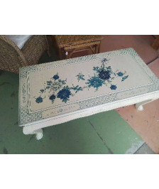 TABLE BASSE PEINTE
