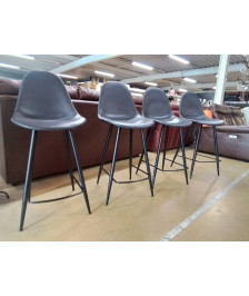 TABOURETS LOT DE 4 