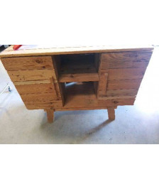 MEUBLE TV - 2 PORTES - PALETTE 