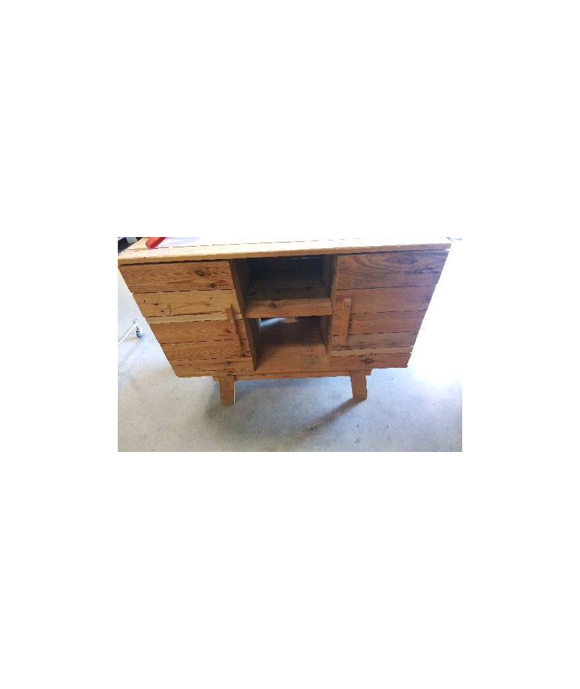 MEUBLE TV - 2 PORTES - PALETTE 