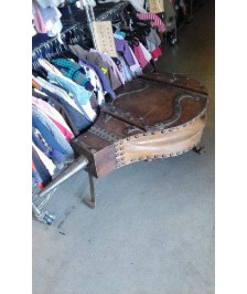 TABLE BASSE SOUFFLET - 110X65CM ( EN L’ETAT)