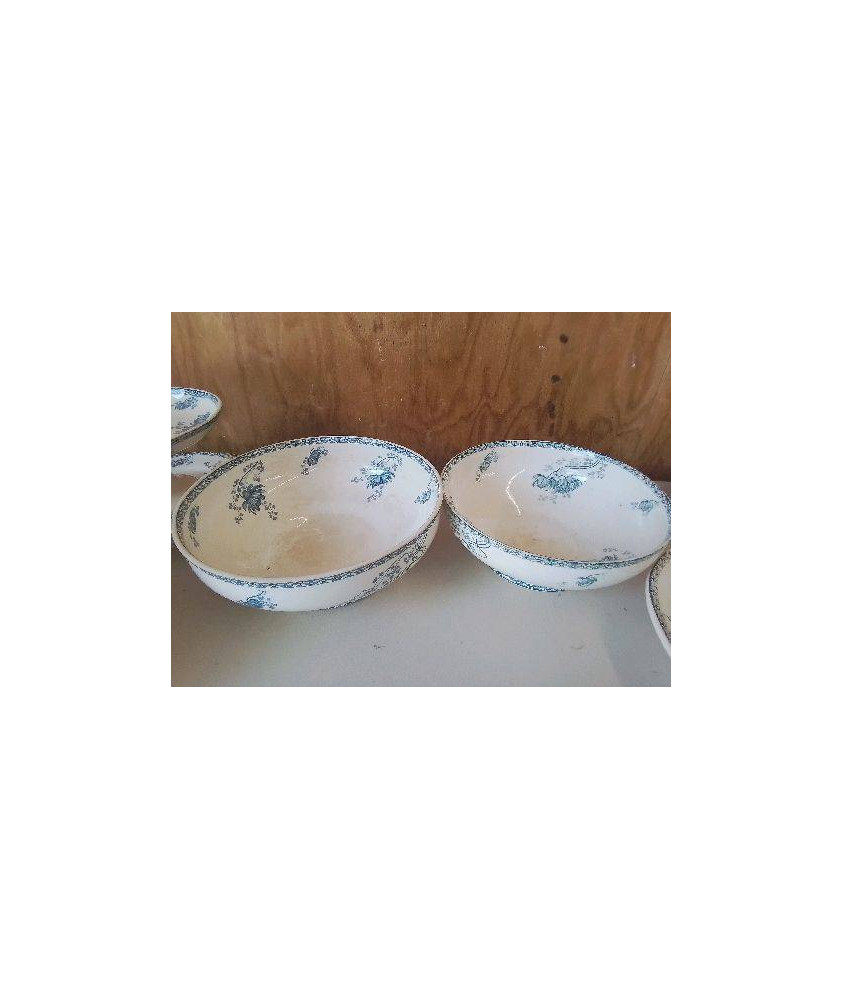 SALADIER SARREGUEMINES MOTIF FLORAL 
