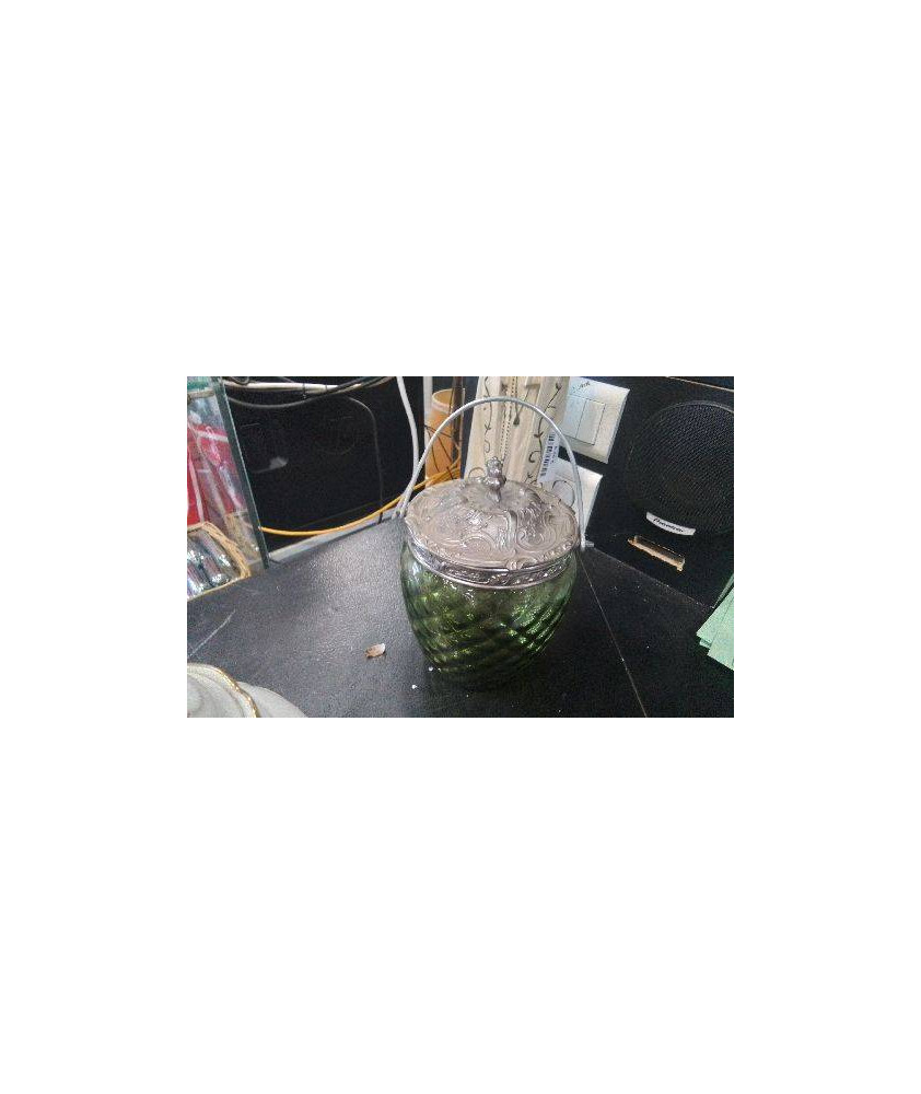 SEAU A GLACE VERRE ET METAL’