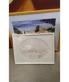 CADRE DESSIN CHALON