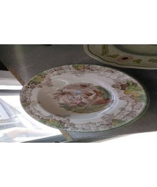 ASSIETTE CREUSE DECO