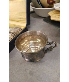 TASSE METAL ARGENTE 
