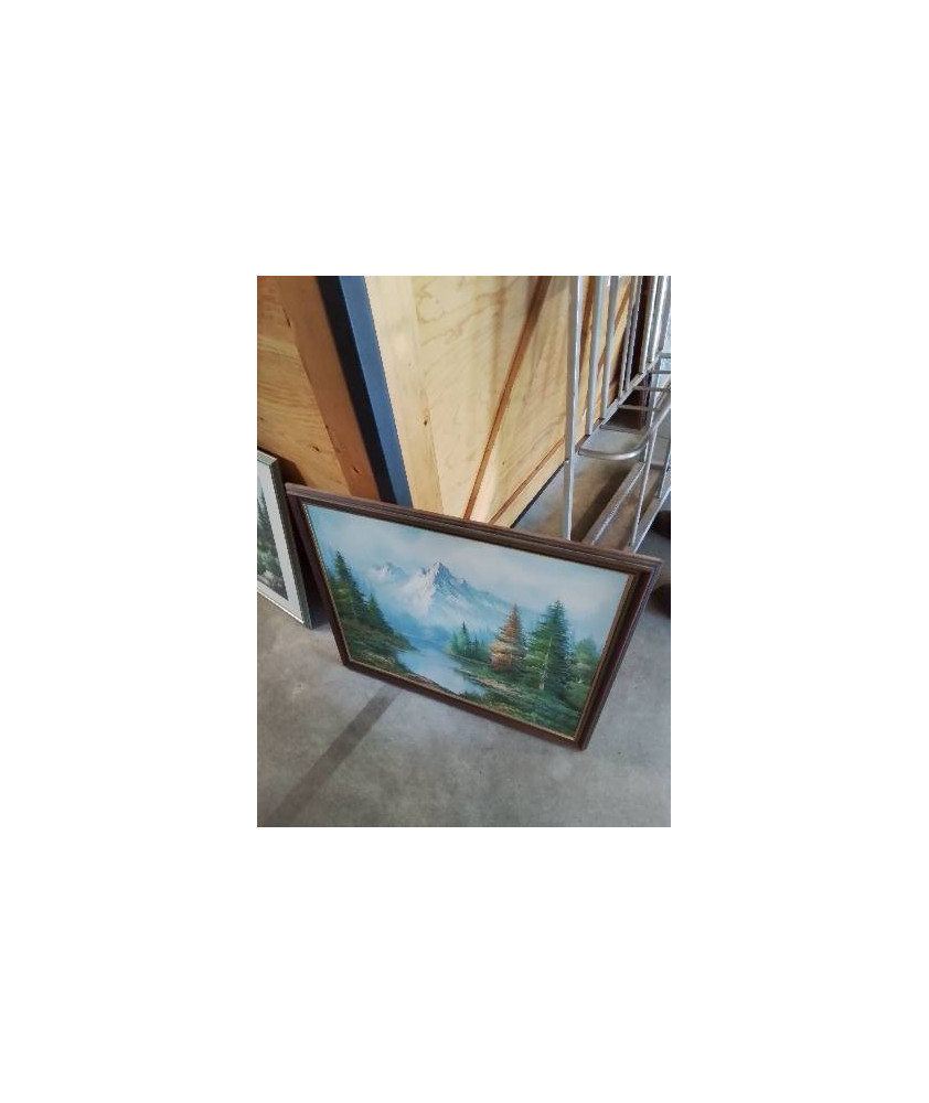 TABLEAU PAYSAGE DE MONTAGNE 
