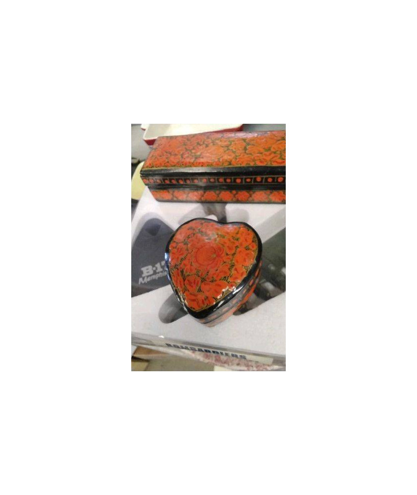 BOITE COEUR ORANGE 