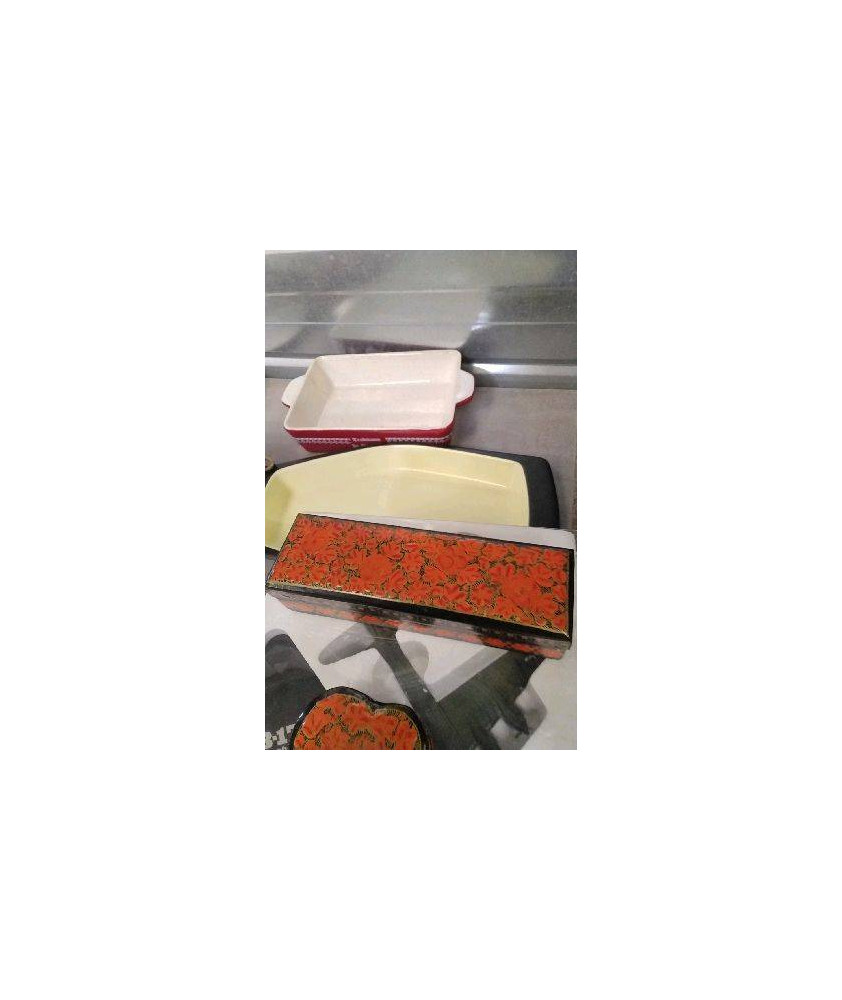 BOITE RECTANGLE ORANGE