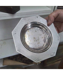 VIDE POCHE METAL ARGENTÉ 
