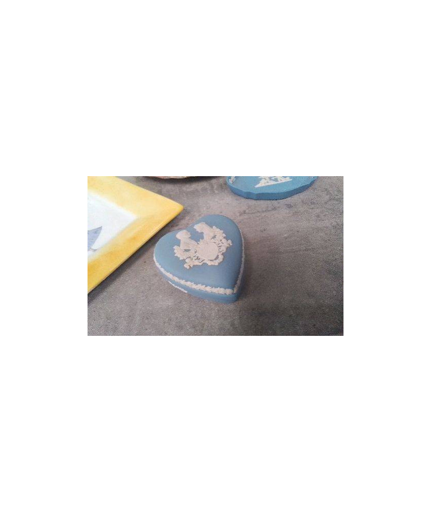 BOITE COEUR WEDGWOOD - ROYAL WEDDING 1986