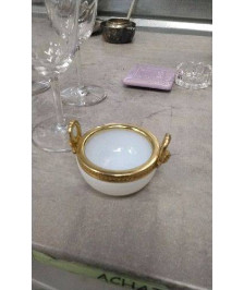BIBELOT DORE ET OPALINE 