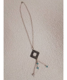 CHAINE ARGENT PERLE 