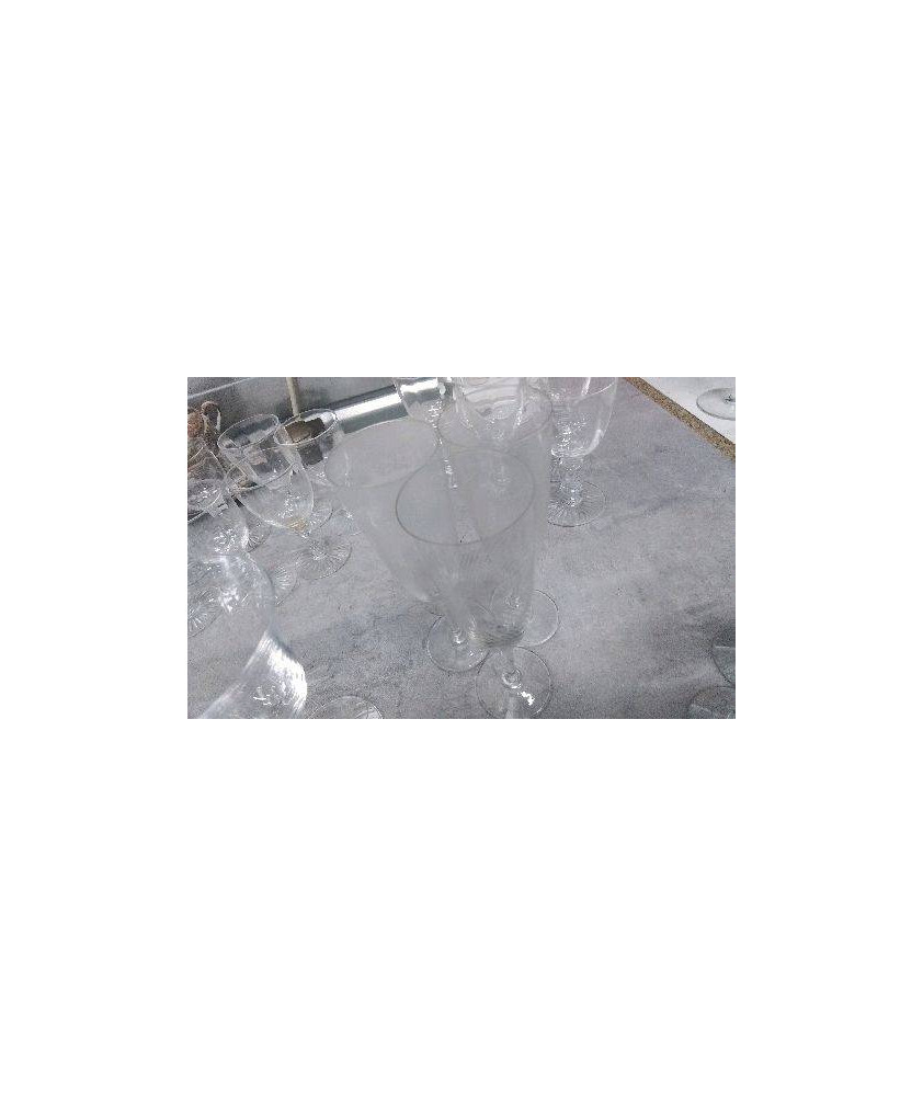 FLUTE A CHAMPAGNE X3