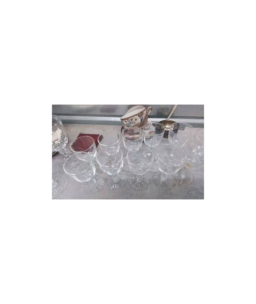VERRE A LIQUEUR CRISTAL LE LOT