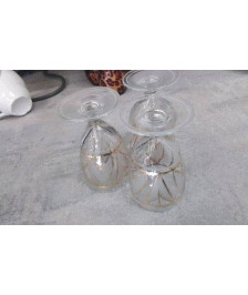 VERRE LIQUEUR DORE  PM LE LOT