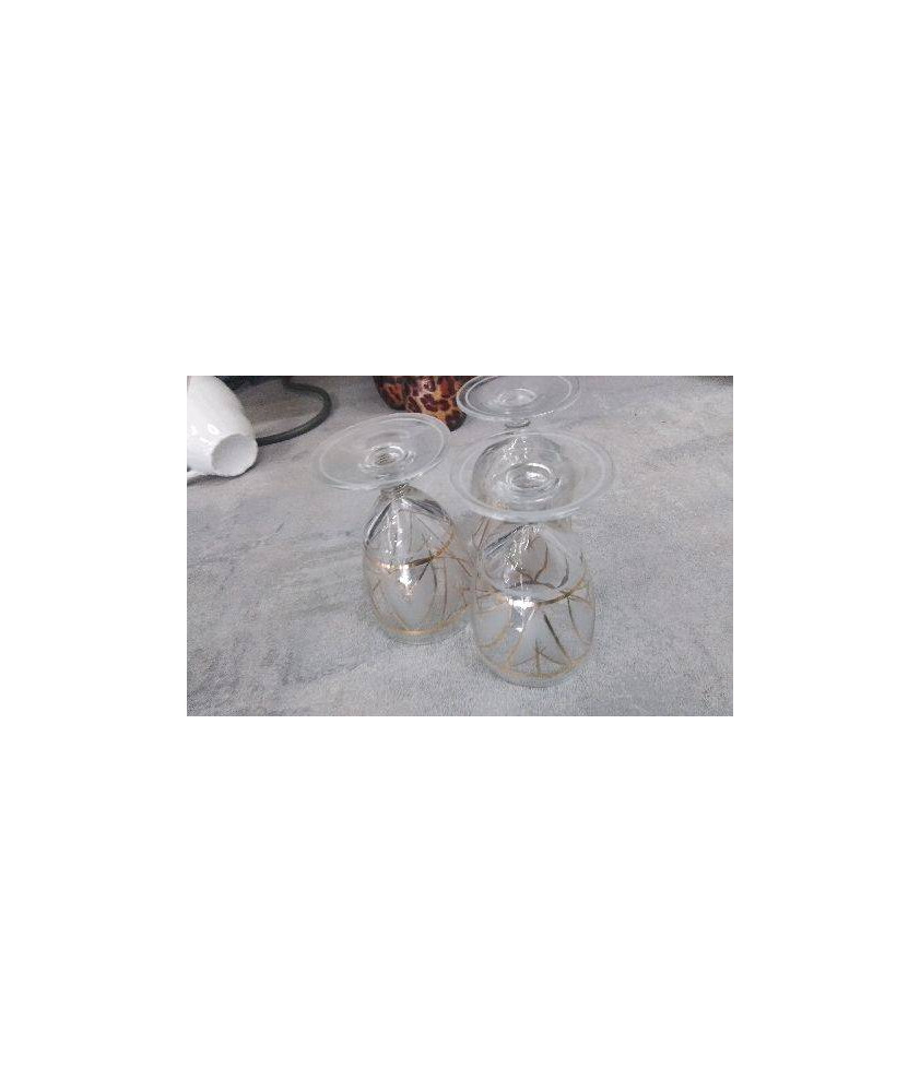 VERRE LIQUEUR DORE  PM LE LOT