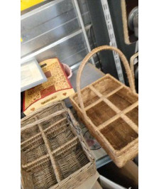 PANIER TRESSE PORTE BOUTEILLES 