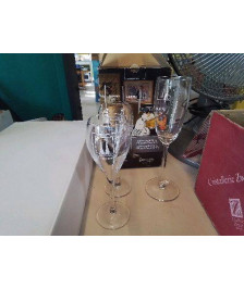 DUO VERRE À PIED 