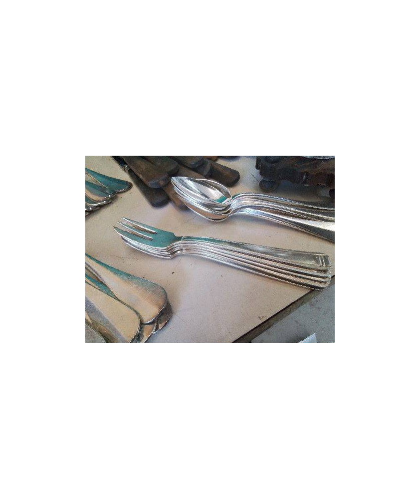 LOT DE 6 PETITES FOURCHETTES EN ARGENT 