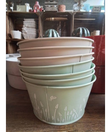 CACHE POT METAL