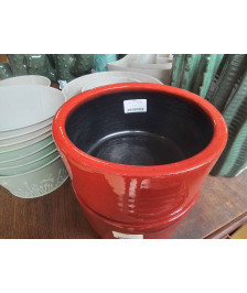 CACHE POT ROUGE 