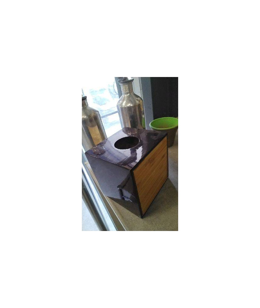 BOITE MOUCHOIRS VIOLETTE