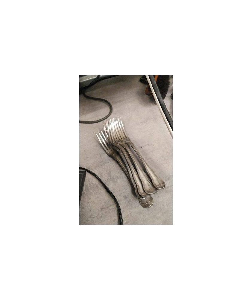 FOURCHETTE METAL ARGENTE CHRISTOFLE LE LOT