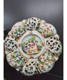 ASSIETTE CAPODIMONTE