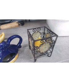 PORTE BOUGIES METAL 