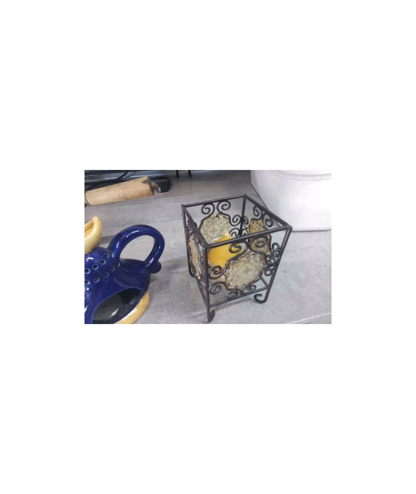 PORTE BOUGIES METAL 