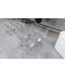 VERRES A PIED X6 