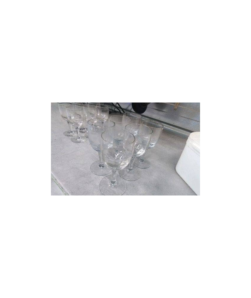 VERRES A PIED X6 