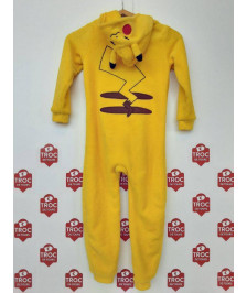 COMBINAISON / PYJAMA PIKACHU POKEMON T 5 ANS