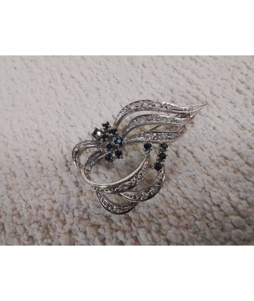 BROCHE ARGENT 