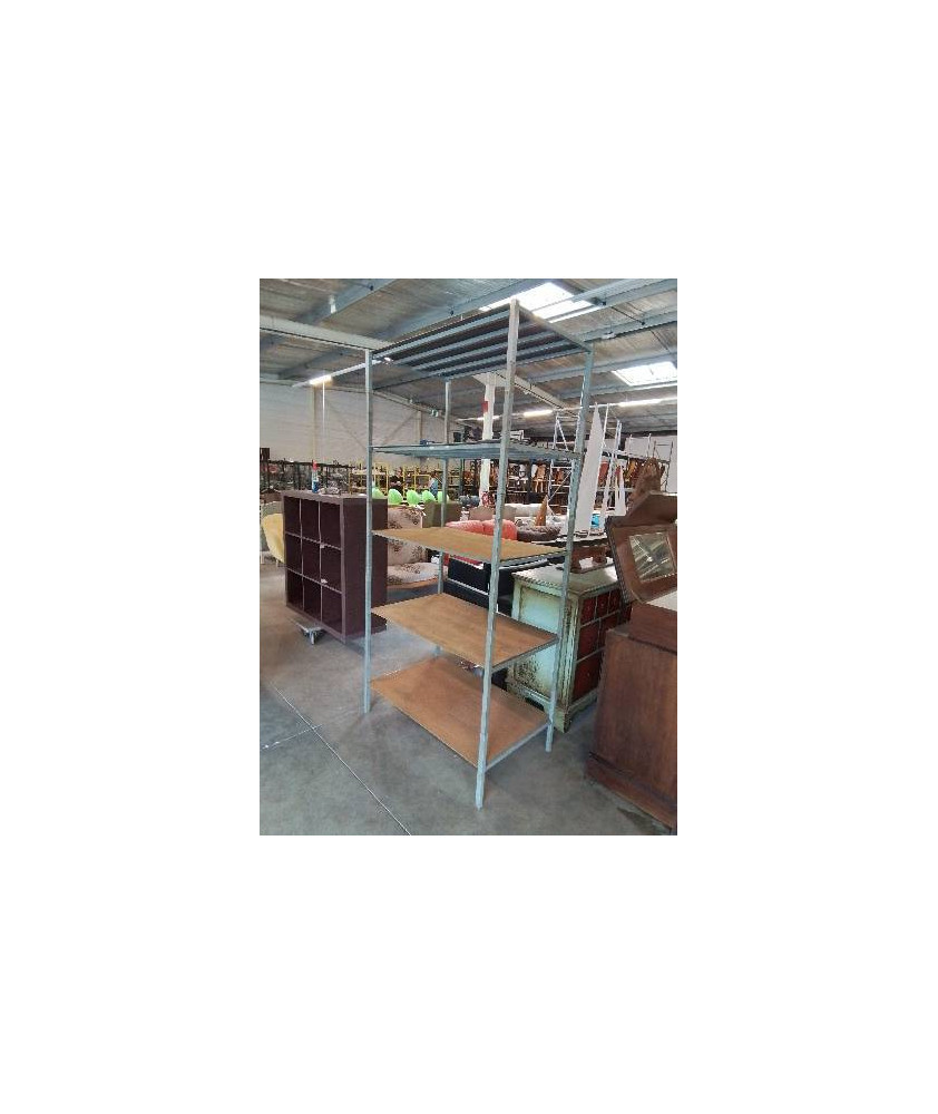 ÉTAGÈRE MÉTALLIQUE DE RAYONNAGE 5 TABLETTES