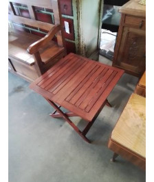 TABLE BASSE CARRÉE DE JARDIN EUCALYPTUS COLLECTION SUMBA