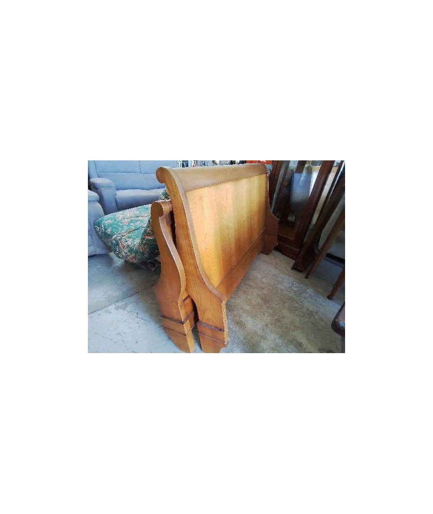 LIT 140X190 EN MERISIER DE STYLE LOUIS PHILIPPE