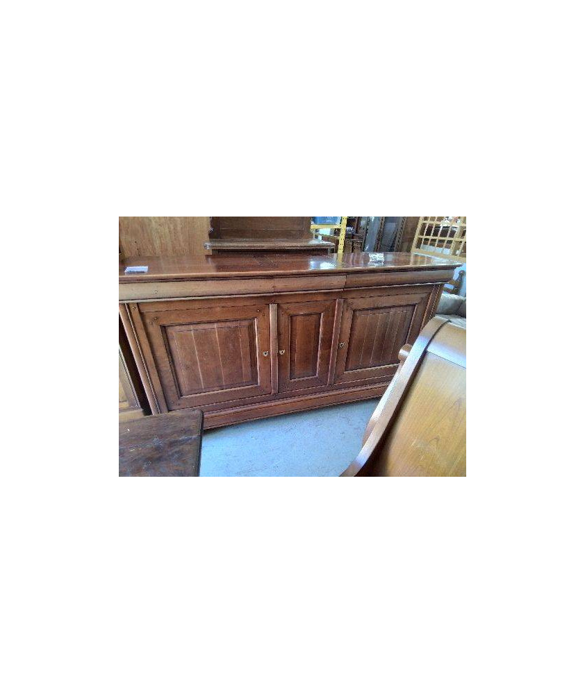 ENFILADE 3 PORTES EN MERISIER DE STYLE LOUIS PHILIPPE